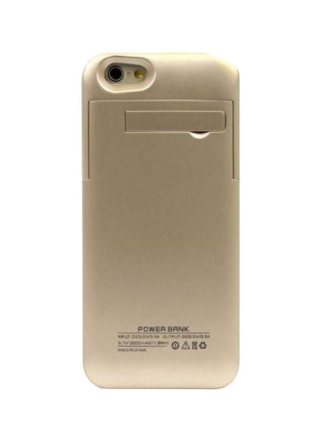 NIBEMINENT Charging Case Cover For Apple iPhone 6s/7 Gold 