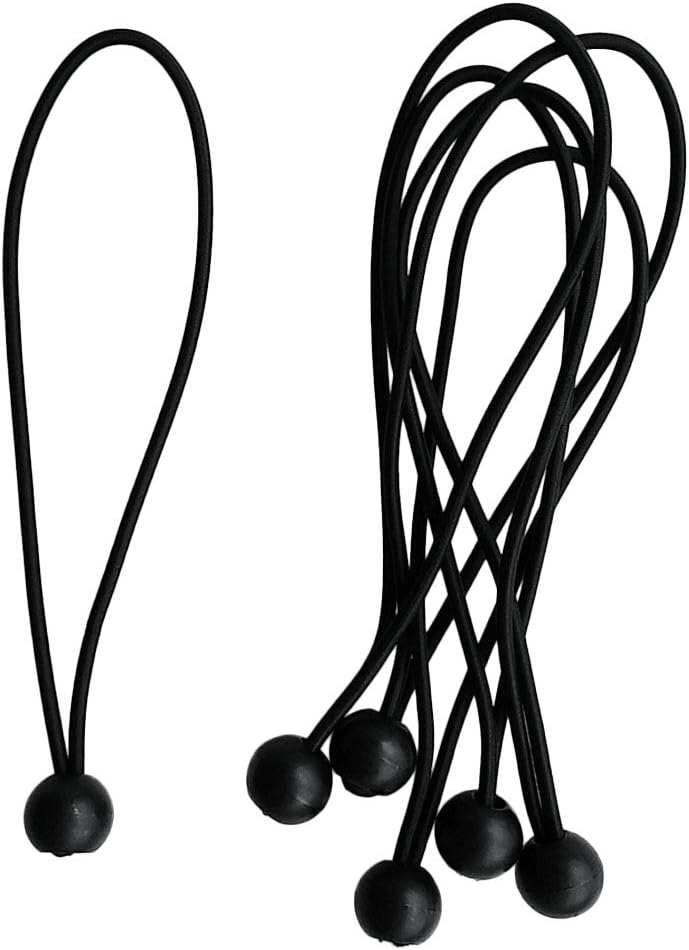 klarako Ball Bungee Tie Down Cord with 0.8inch Ball, UV Resistant - Image 1