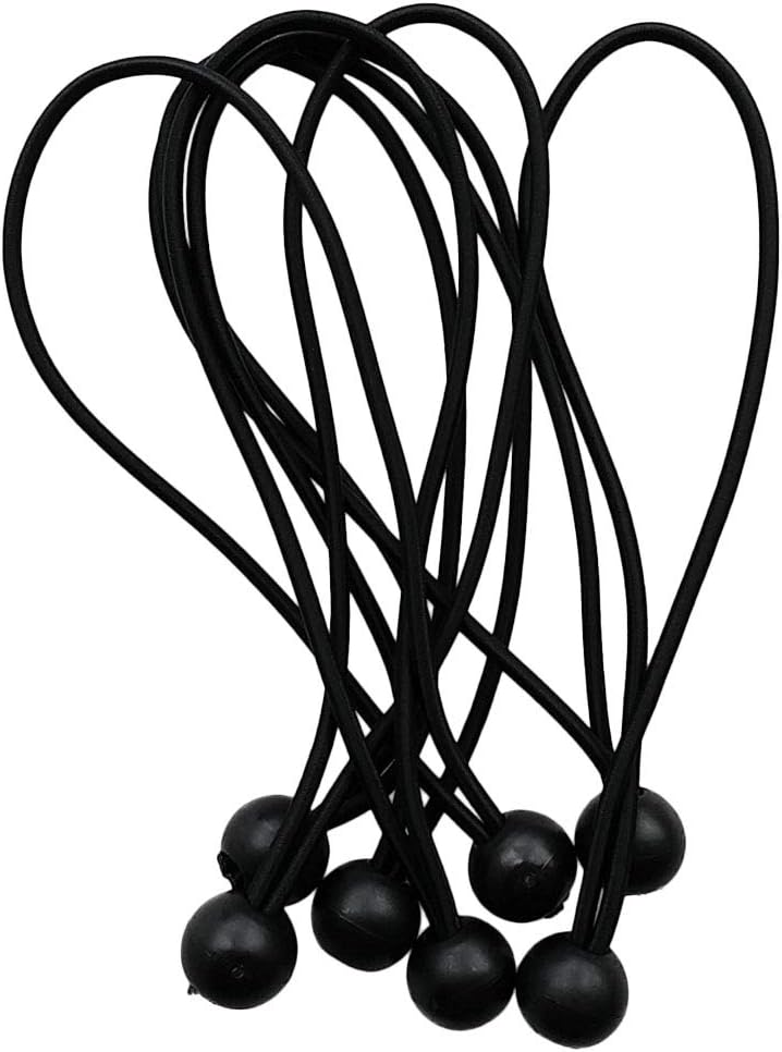 klarako Ball Bungee Tie Down Cord with 0.8inch Ball, UV Resistant - Image 3