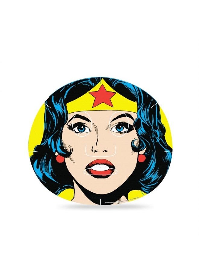 Mad Beauty - DC Superhero Face Mask Set: 4 Cloth Masks by Superman, Batman, Robin and Wonder Woman as a Cloth Mask for Groomed Skin - Image 1