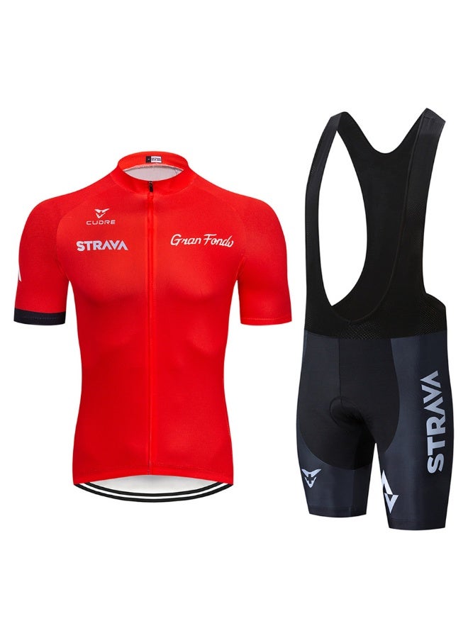 KUYING New Men's And Women's Summer Cycling Suit Set  - Image 1