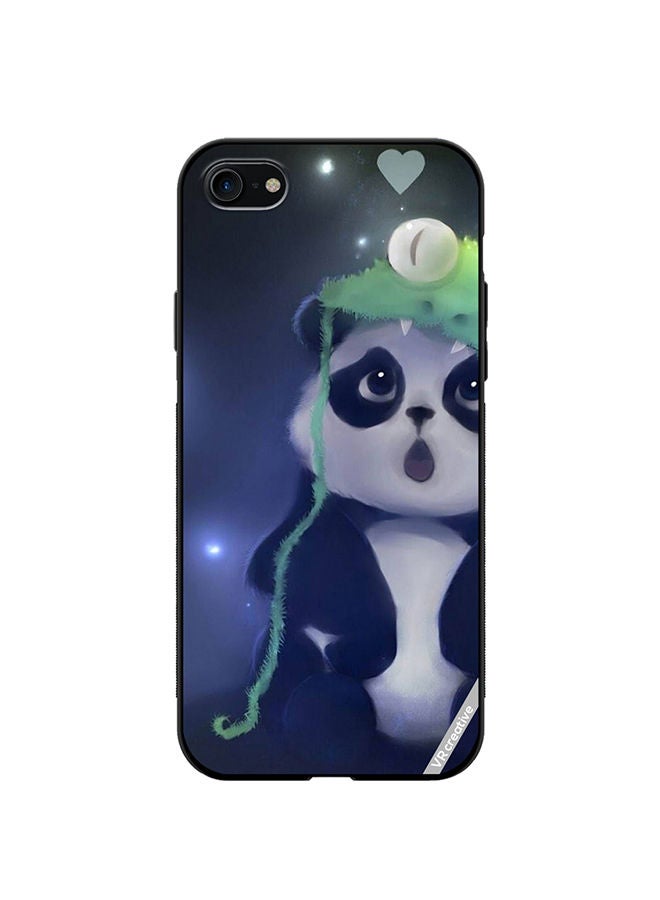 VR CREATIVE Protective Case Cover For Apple iPhone SE (2022) Starlight Panda Design Multicolour - Image 1