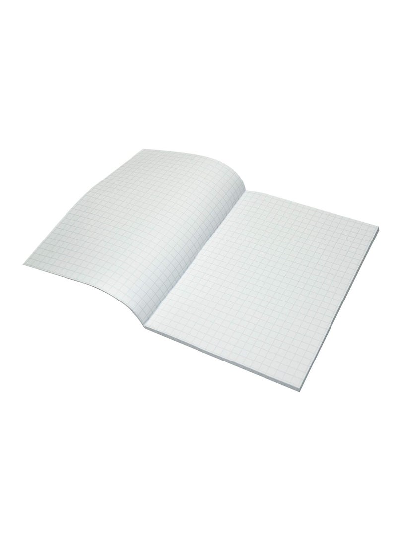 FIS International Exercise Books 10 Mm Square, 160 Pages, Pack Of 10 Pieces, A4 Size - FSEB10A4INT80 - Image 3