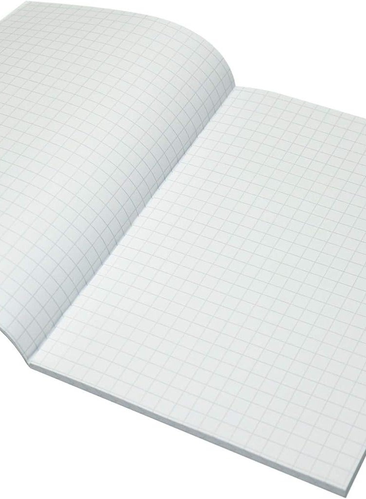 FIS International Exercise Books 10 Mm Square, 160 Pages, Pack Of 10 Pieces, A4 Size - FSEB10A4INT80 - Image 2