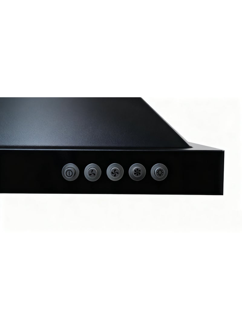 بوكو شفاط هرمي 90 سم - قوة 650 متر مكعب - عاكس - 3 سرعات - 3 فلاتر ألومنيوم CK-WBF48 أسود - Image 3