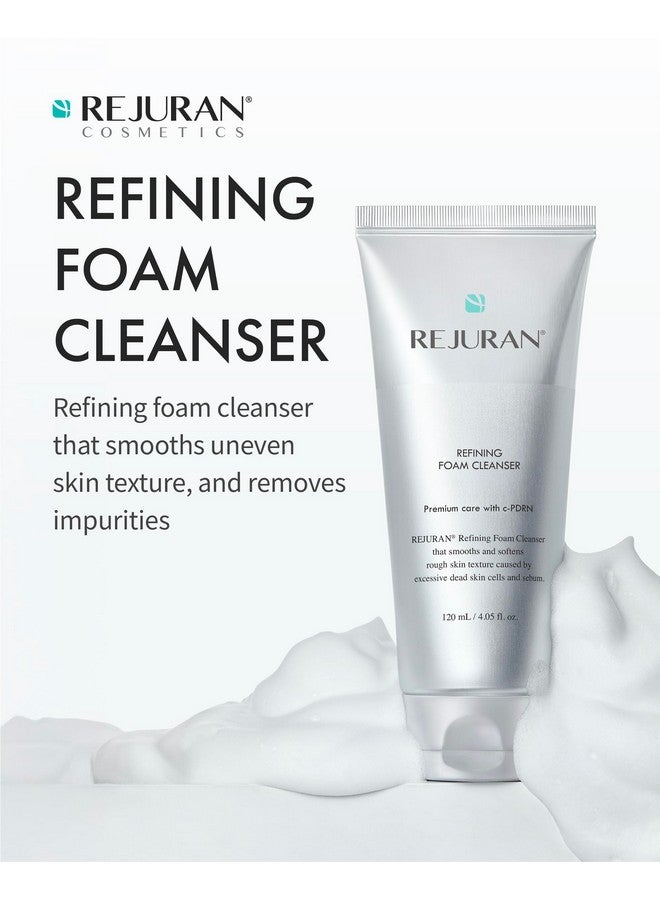 REJURAN® Refining Foam Cleanser, c-PDRN® - Hydrating & Gentle for Smoother, Clearer Skin, Minimizes Pores & Balances with Hyaluronic Acid & Tanin Complex, Korean Skin Care (4.05 fl oz) - Image 2
