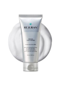 REJURAN REJURAN® Refining Foam Cleanser, c-PDRN® - Hydrating & Gentle for Smoother, Clearer Skin, Minimizes Pores & Balances with Hyaluronic Acid & Tanin Complex, Korean Skin Care (4.05 fl oz)  - Image 1
