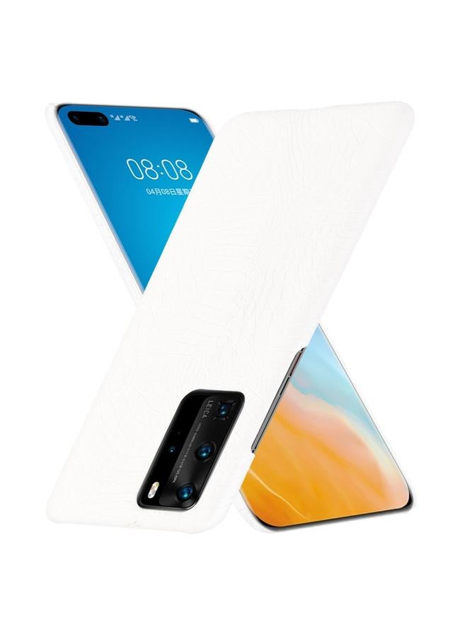 S-TOP Case For Huawei P40 Pro Shockproof Crocodile Texture PC + PU Case - Image 2