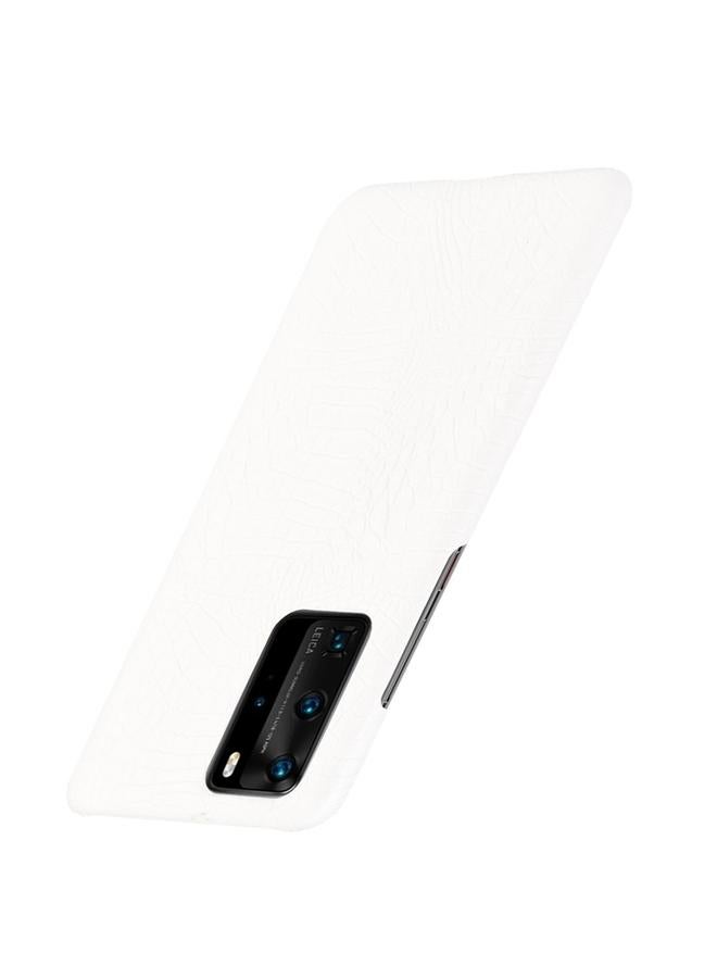 S-TOP Case For Huawei P40 Pro Shockproof Crocodile Texture PC + PU Case - Image 3