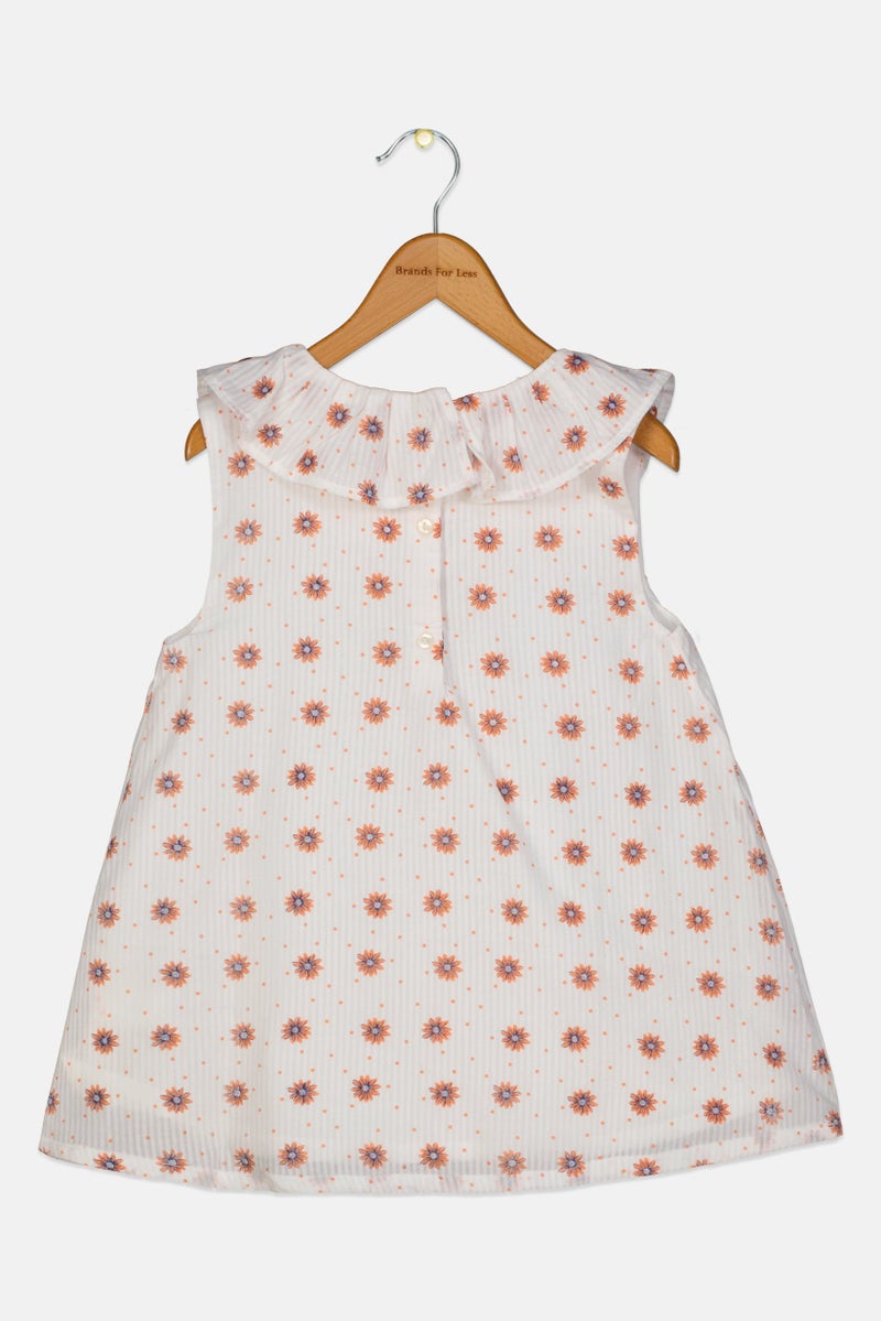 Hamleys فستان بنات للأطفال بطبعة شاملة، متعدد الألوان - Image 2