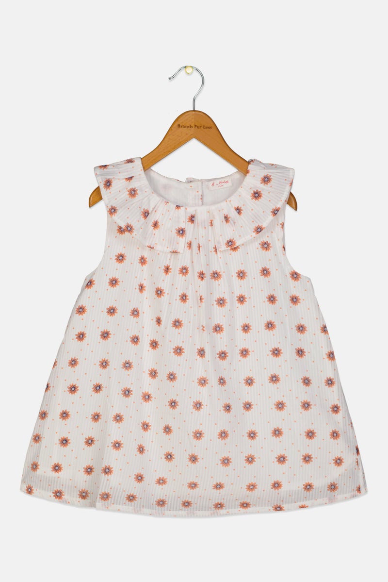 Hamleys فستان بنات للأطفال بطبعة شاملة، متعدد الألوان - Image 3