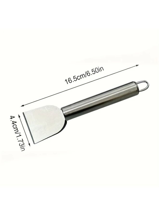 1pc Stainless Steel Multi Purpose Cleaning Scraper Utility Spatula For Kitchen Bathroom Home - Image 5