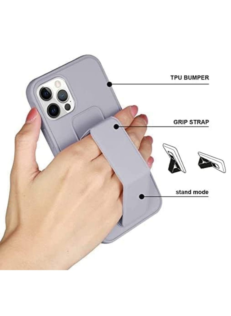 ELTRAZONE iPhone 16 Pro Max Titanium Gray Magnetic Case – Car Mount, Kickstand, Hand Strap & Multi-Stand Features in Premium Silicone - Image 2