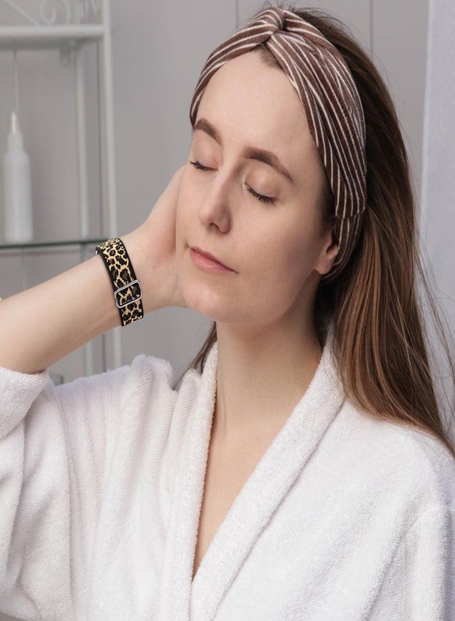 Vanjua حزمة 3 أشرطة لسامسونج جالاكسي فيت 3 للنساء والرجال، حزام ساعة بديل ناعم قابل للتعديل من النايلون متوافق مع ملحقات ساعة جالاكسي فيت 3 الذكية - Image 5