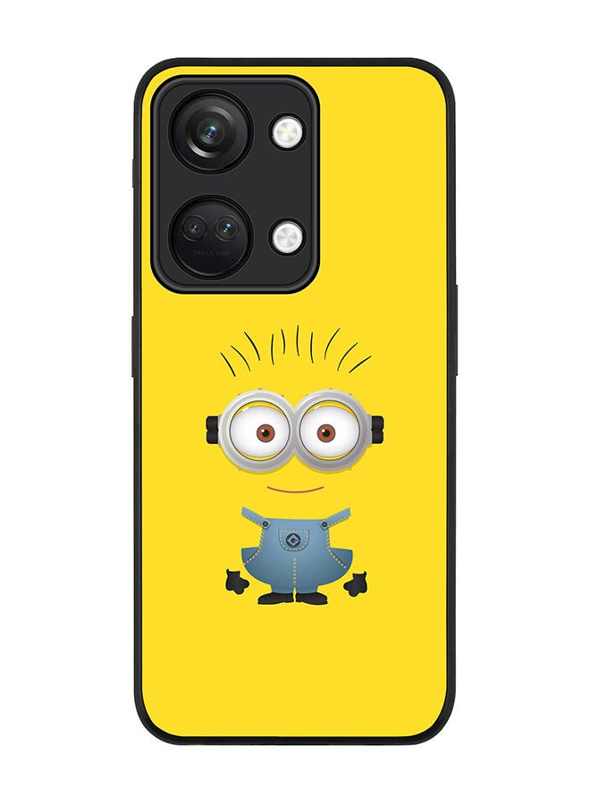 Stylizedd Rugged Black edge case for ONEPLUS NORD 3 5G / OnePlus Ace 2V, Slim fit Soft Case Flexible Rubber Edges Anti Drop TPU Gel Thin Cover -  Minion 3 - Image 1