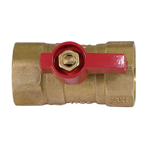 SUPPLYGIANT SUPPLY GIANT GUHW-56G56G Gas Ball Valve with 3/4'' FIP x 3/4'' FIP Fittings for Gas Connectors with Quarter-Turn Lever Handle, Brass Construction, Excellent Corrosion Resistance, CSA Approved - Image 3
