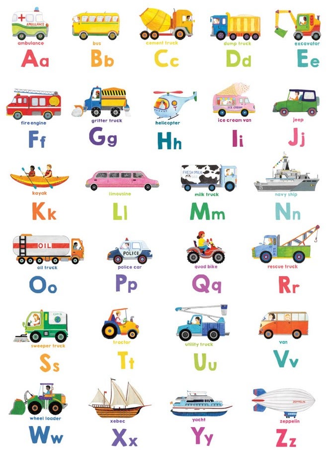 Ds8-2005N Transport Alphabet Kids Wall Stickers Wall Decals Peel And Stick Removable Wall Stickers For Kids Nursery Bedroom Living Room - pzsku/ZE4F5C8F7B19055A0F251Z/45/_/1735214432/e60cb613-90e0-4d75-b25b-19123837183d