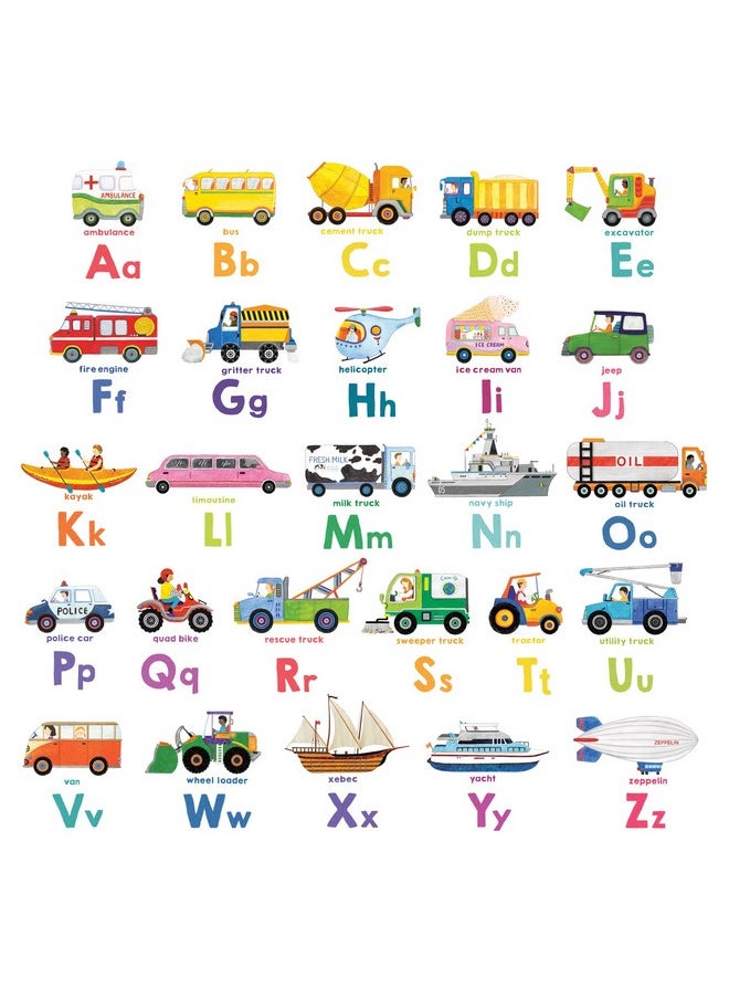 Ds8-2005N Transport Alphabet Kids Wall Stickers Wall Decals Peel And Stick Removable Wall Stickers For Kids Nursery Bedroom Living Room - pzsku/ZE4F5C8F7B19055A0F251Z/45/_/1735214434/98c06c23-cd21-4429-af5f-b2d569607a87