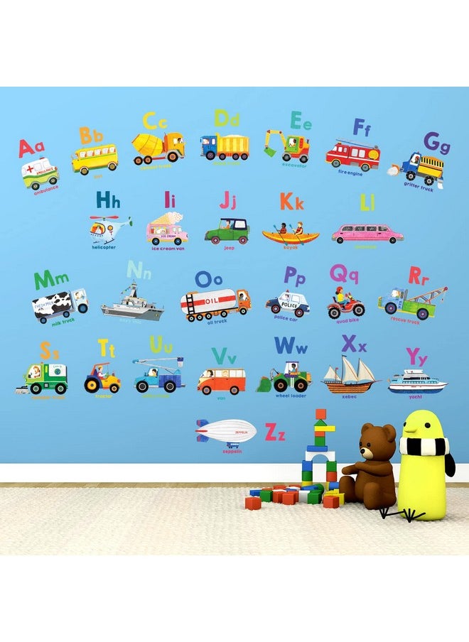 Ds8-2005N Transport Alphabet Kids Wall Stickers Wall Decals Peel And Stick Removable Wall Stickers For Kids Nursery Bedroom Living Room - pzsku/ZE4F5C8F7B19055A0F251Z/45/_/1735214437/17a7f2a0-8e66-46cf-bb50-2273b27f38b3