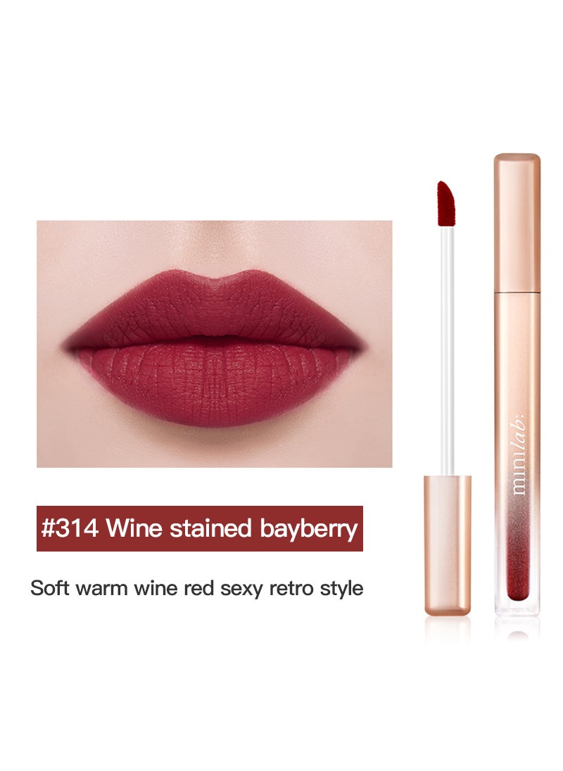 MINILAB Lasting Matte Velvet Lip Gloss Lock Color Light Satin Soft Mist Lip Glaze 1.6g  - Image 2