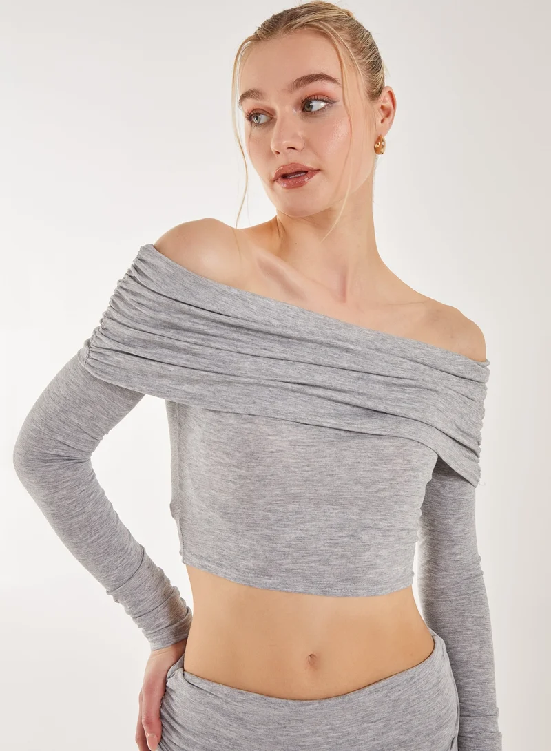 Pink Vanilla Off the Shoulder Lounge Top