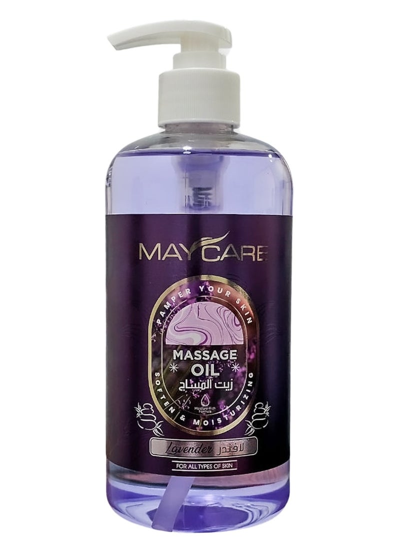 Massage Oil Lavender 500ml
