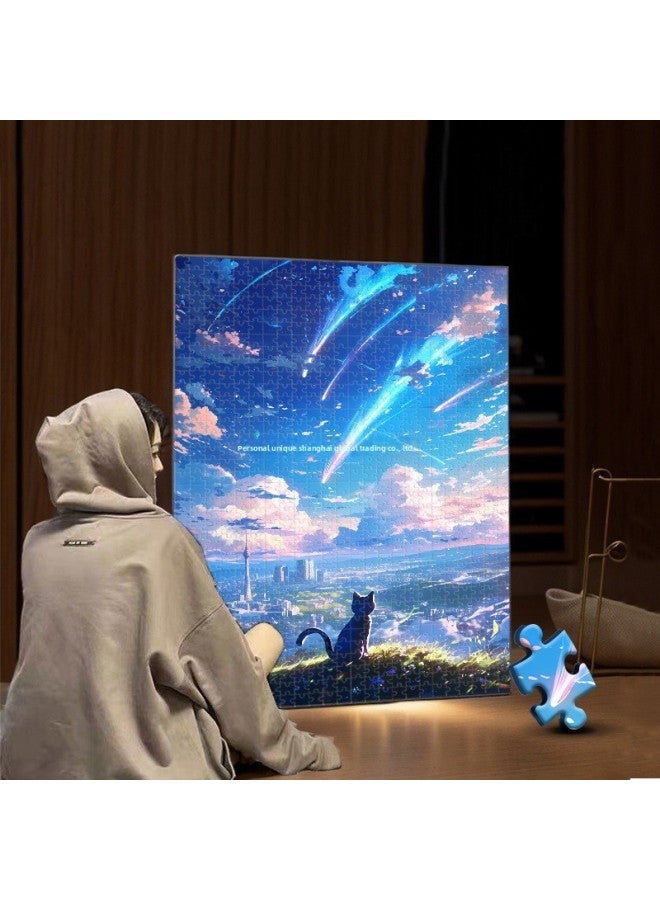 Loquat Department Of Jigsaw Puzzle 2000 Pieces Of Scenery Decompression Adult Version Of High Difficulty 1000 Pieces Of Poetry And Distant Gift Paper Wholesale-Colour:【puzzle Blanket】 Suitable For 2000/100 - Image 3