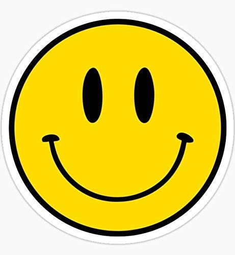 decals Smiley Face Sticker - Sticker Graphic - Waterproof - Fade Resistant Die Cut - Image 3
