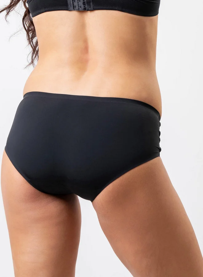 Aadaraya Aadaraya Assorted Bikini Briefs with Elasticated Waistband - Set of 5