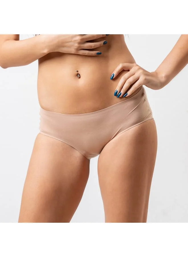Aadaraya Aadaraya Assorted Bikini Briefs with Elasticated Waistband - Set of 5