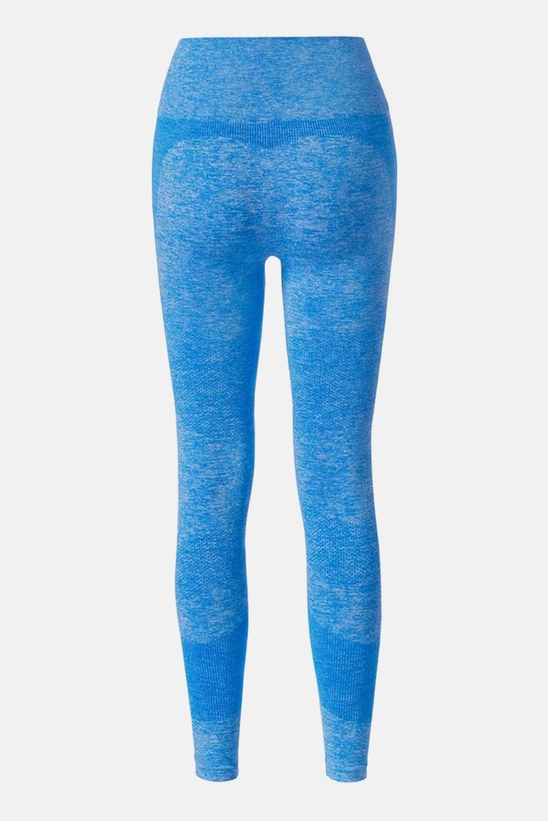 Tchibo سراويل رياضية نسائية ضيقة بسيطة، زرقاء - Image 3