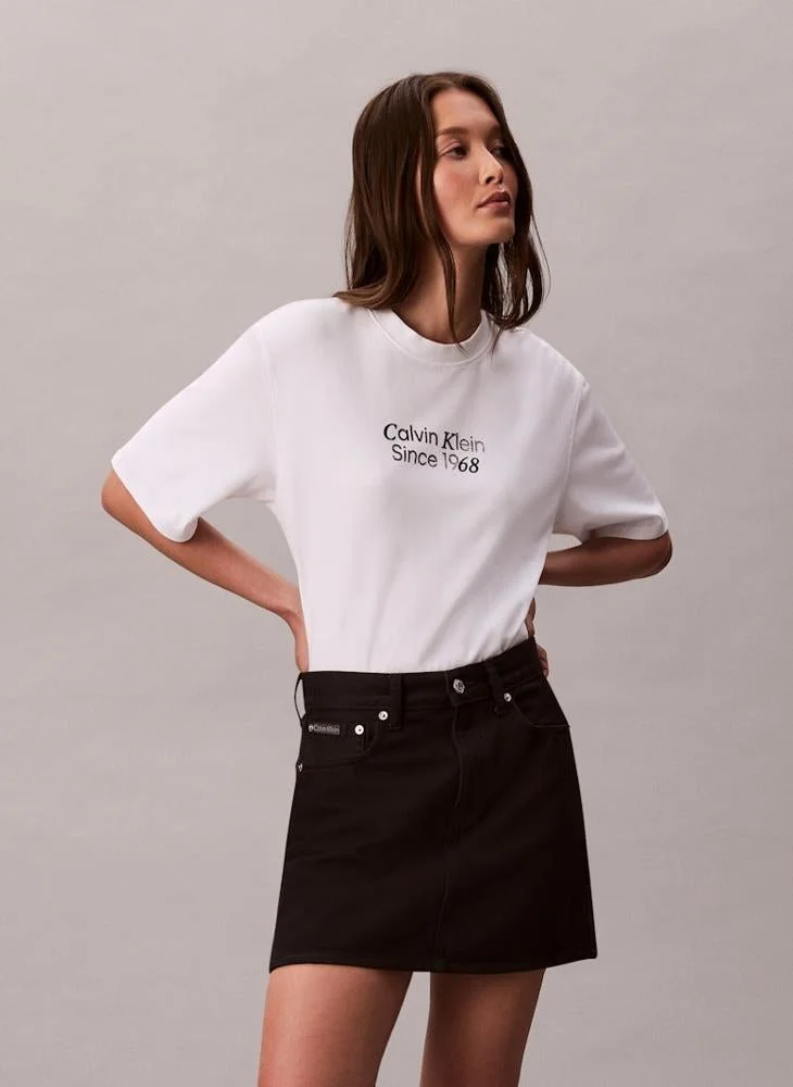 Graphic Crew Neck T-Shirt