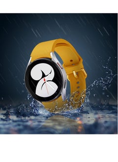 SYOSI 10 Pack Bands, Compatible for Samsung Galaxy Watch 4/5/6/7 Galaxy 40mm 44mm / Galaxy Watch 4 Classic 42mm 46mm Band, Silicone Strap with Colorful Buckle for Galaxy Watch 5 Pro 45mm Women Men  - Image 4