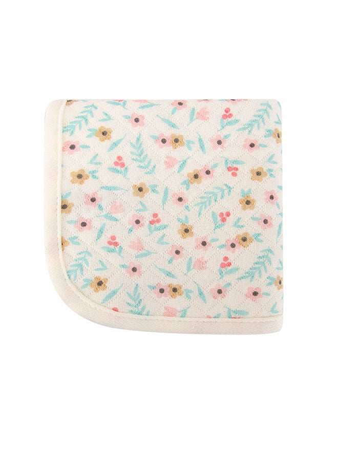 hudson baby مناشف غسيل مبطنة مكونة من 6 قطع بتصميم غابة الفتاة - Image 4