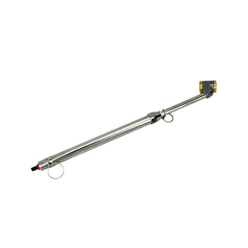 Milton s-982C Calibratable Tire Pressure Service Gauge, Large Bore Dual Chuck, 10-160 PSI - Image 1