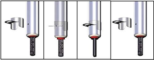 Milton s-982C Calibratable Tire Pressure Service Gauge, Large Bore Dual Chuck, 10-160 PSI - Image 4