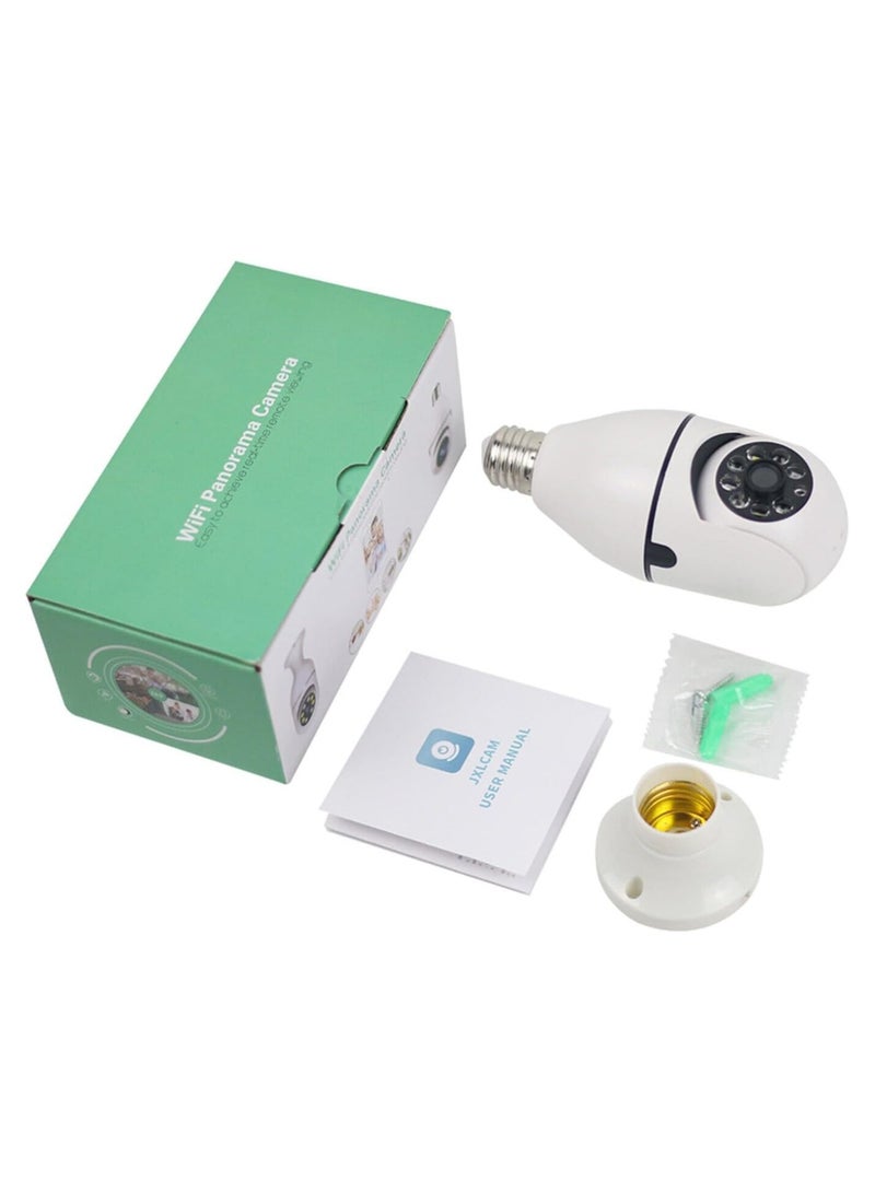 E27 1080p Light Bulb Camera HD HD Smart Wireless WiFi Security Bulb Camera WiFi Bulb Camera  - Image 1