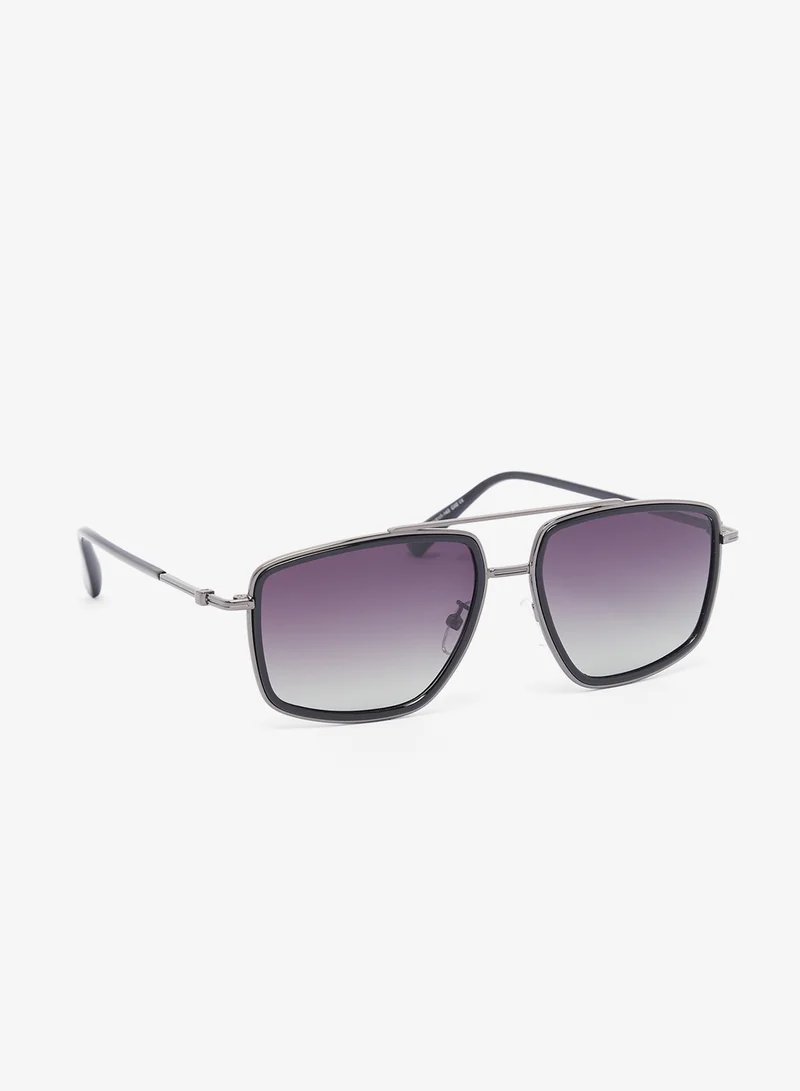 روبرت وود Casual Oversize Polarized Lens Sunglasses