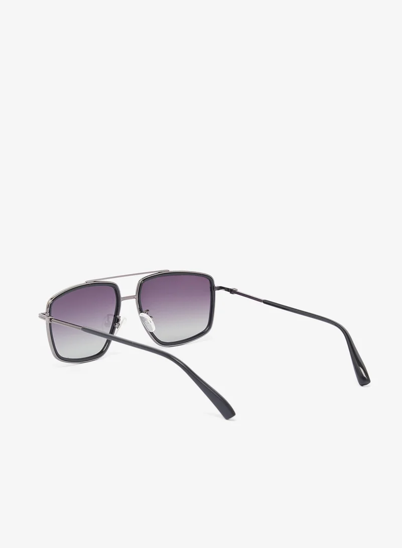 روبرت وود Casual Oversize Polarized Lens Sunglasses
