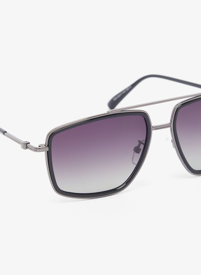 روبرت وود نظارات شمسية مستقطبة بتصميم كاجوال واسع - Image 3