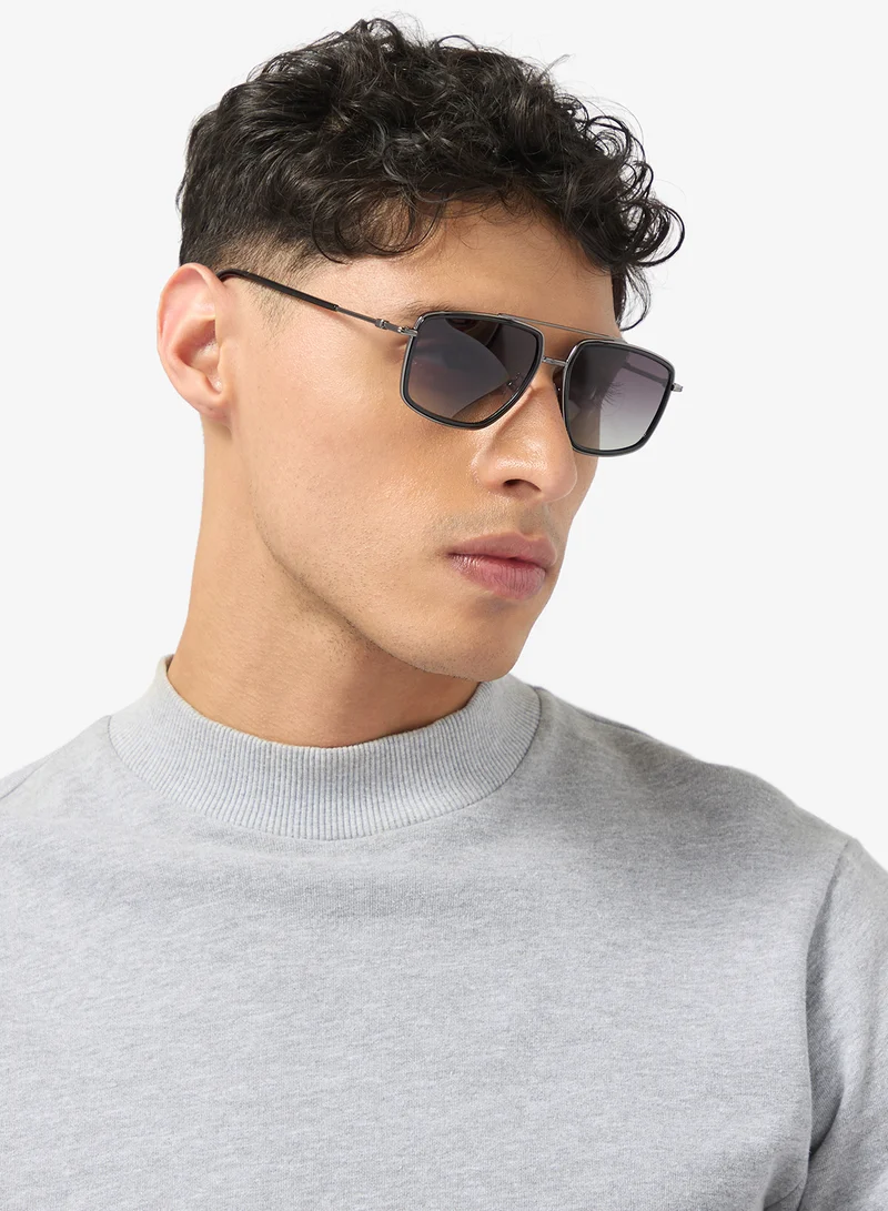 Robert Wood Casual Oversize Polarized Lens Sunglasses