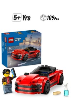 LEGO LEGO City Red Sports Car 60448 Building Set (109 Pieces)  - Image 1