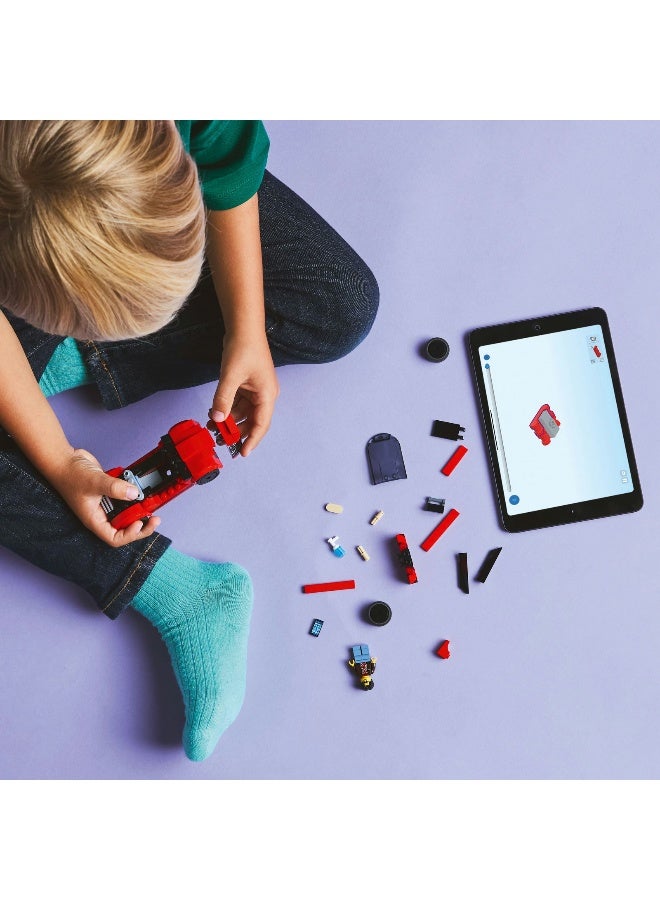 LEGO City Red Sports Car 60448 Building Set (109 Pieces) - Image 4