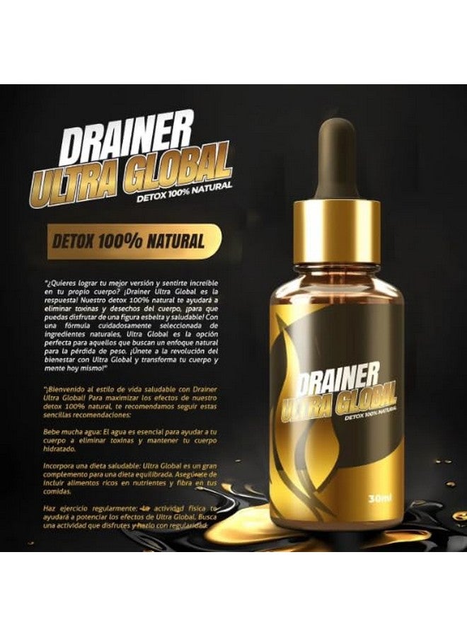Generic Eliminador de Grasa ULTRAGLOBAL DIURETICO 30 ml. Complemento Ideal que te ayuda bajar de peso, eliminar retención de líquidos, Tonificar masa Muscular magra y eliminar la ansiedad, Drainer  - Image 5