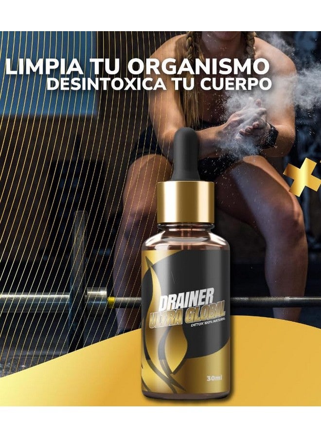 Generic Eliminador de Grasa ULTRAGLOBAL DIURETICO 30 ml. Complemento Ideal que te ayuda bajar de peso, eliminar retención de líquidos, Tonificar masa Muscular magra y eliminar la ansiedad, Drainer  - Image 4