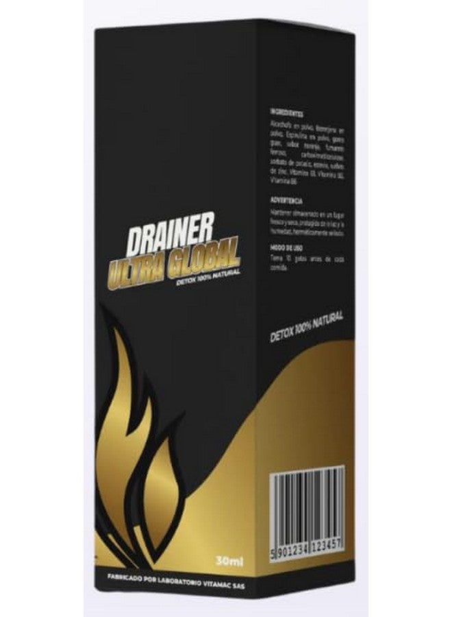 Generic Eliminador de Grasa ULTRAGLOBAL DIURETICO 30 ml. Complemento Ideal que te ayuda bajar de peso, eliminar retención de líquidos, Tonificar masa Muscular magra y eliminar la ansiedad, Drainer  - Image 3