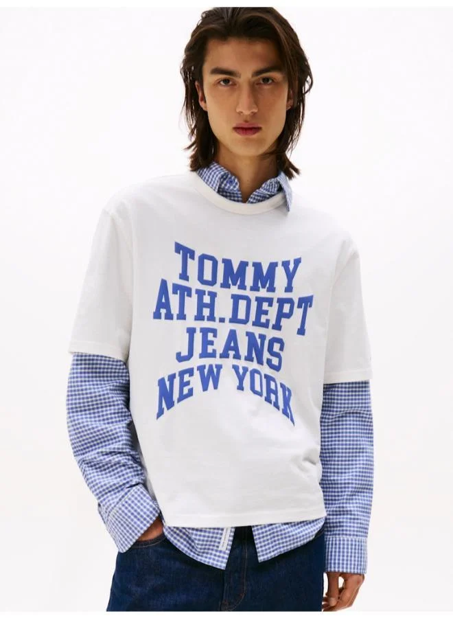 TOMMY JEANS  90s Crew Neck T-Shirt for Men | Best Price UAE