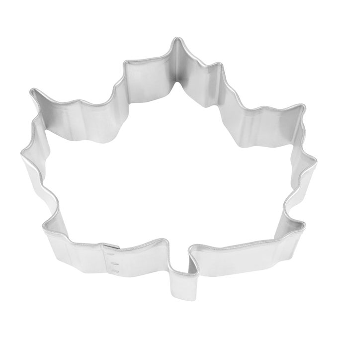 RM CANADA MAPLE LEAF 3 COOKIE CUTTER IN DURABLE ECONOMICAL TINPLATED STEEL