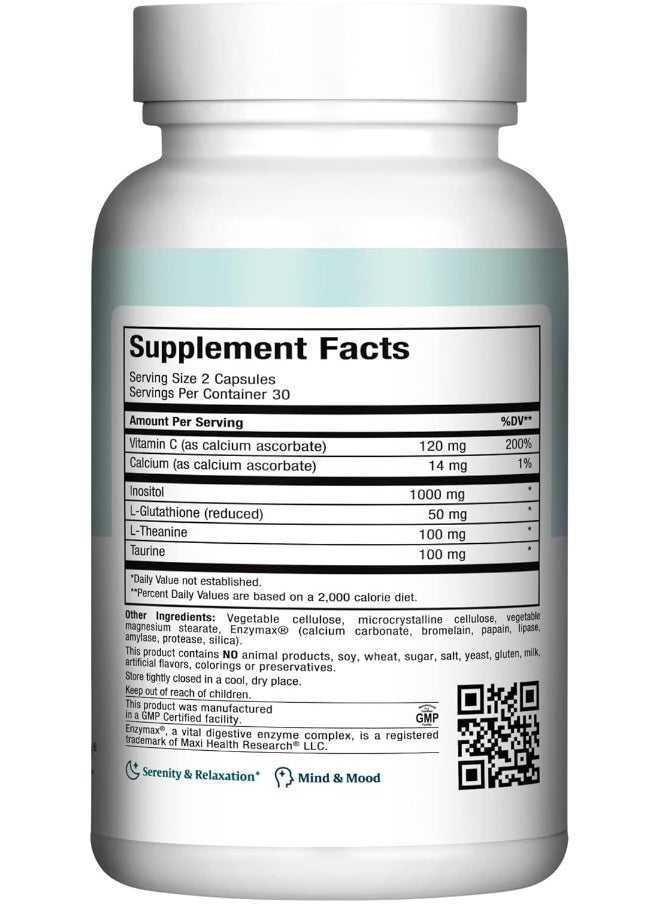 Maxi Health Maxi Health Relax to The Max - Stress Formula (60 Capsules)  - Image 2