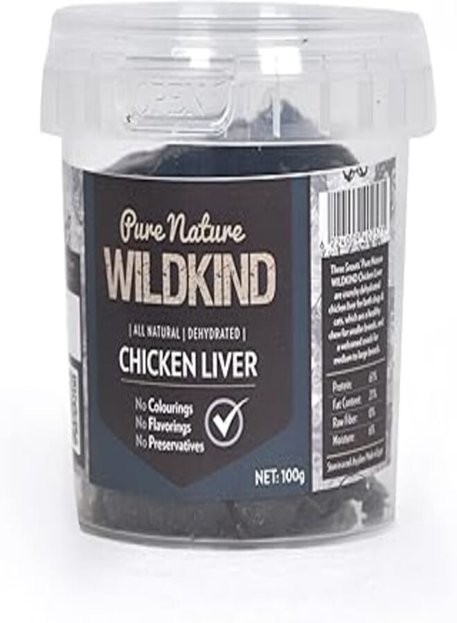 Three Snouts Pure Nature WILDKIND Chicken Liver 100g
